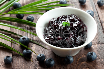 Heidelbeermarmelade / blueberry jam