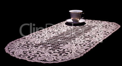 Big lace and cup