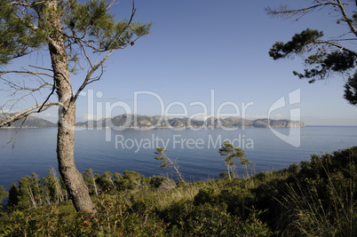 Blick zur Formentor-Halbinsel