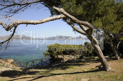 Blick zur Formentor-Halbinsel