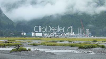 Oil refinery Valdez Alaska P HD 8562