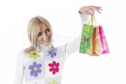 Shopping girl Shopping girl