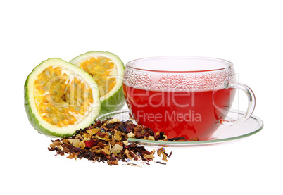 Tee Maracuja - tea from passion fruit 04