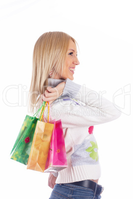 Shopping girl