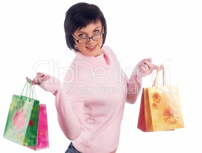 Shopping girl