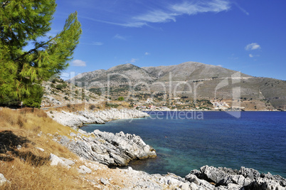 Untamed Greek coast
