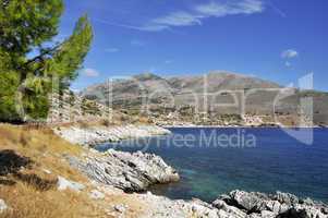 Untamed Greek coast