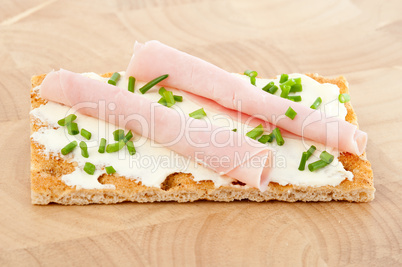 Gesunde Ernährung mit Knäckebrot