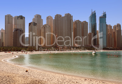 Beach in the city