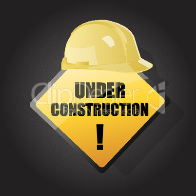 under construction banner
