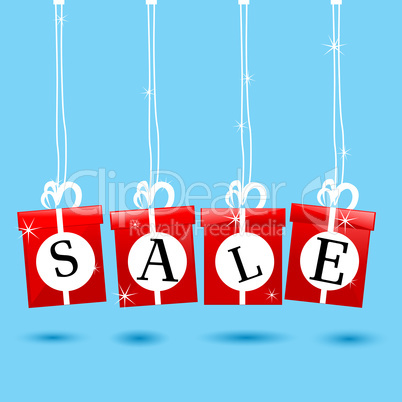 hanging sale icon