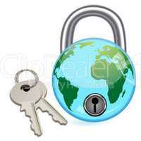global lock with keys