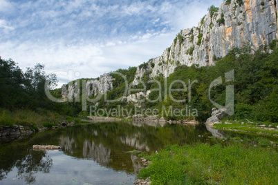 Im Tal des Chassezac, Südfrankreich