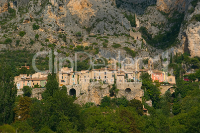 Moustiers-Sainte-Marie am Grand Canyon du Verdon