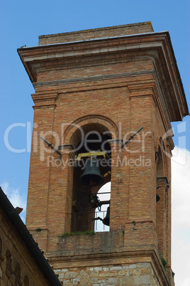 Glockenturm in der Toskana - Bell tower in tuscany
