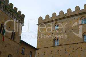 Rathaus in Volterra, Toskana Palazzo dei Priori - Town hall in Volterra, Tuscany Palazzo dei Priori