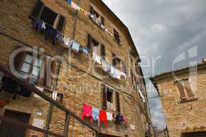 Dorfansicht Volterra, Toskana - City view of Volterra, Tuscany