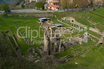 Römisches Amphitheater in Volterra, Toskana
