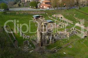 Römisches Amphitheater in Volterra, Toskana