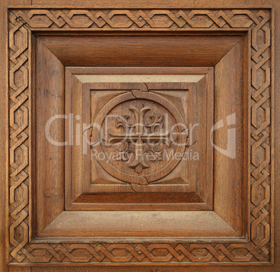 wooden carving seamless texture