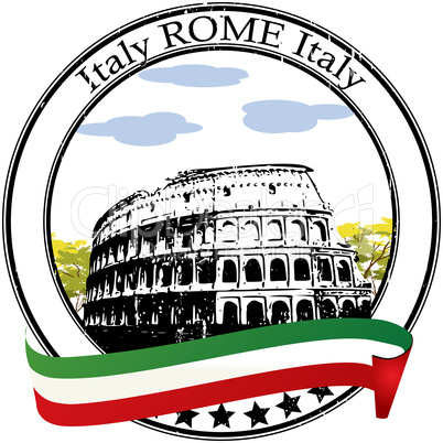 Rome stamp