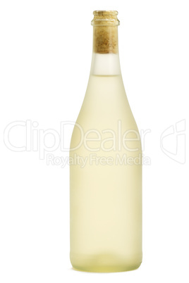 matte proseccoflasche stehend