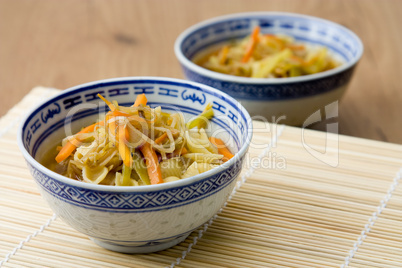 Asiatische Nudelsuppe - Asian Noodle Soup