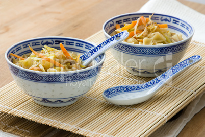 Asiatische Nudelsuppe - Asian Noodle Soup