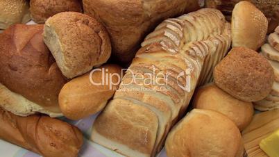 Breads Revealing Sandwich