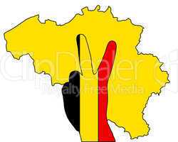 Belgisches Handzeichen