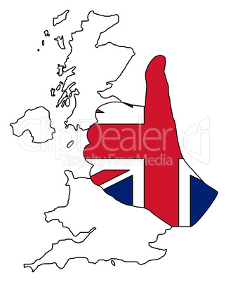 Britisches Handzeichen Britisches Handzeichen