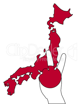 Japan Handzeichen