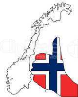 Norwegisches Handzeichen