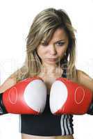 Boxing girl