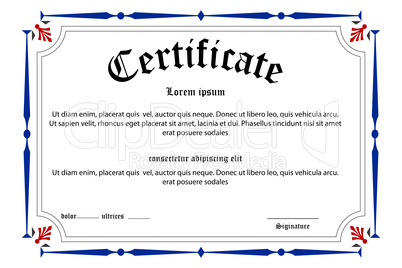 education certificate