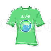 save earth t-shirt