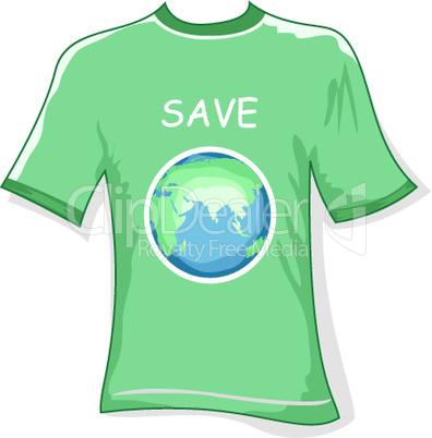 save earth t shirt