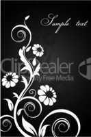 classical floral background