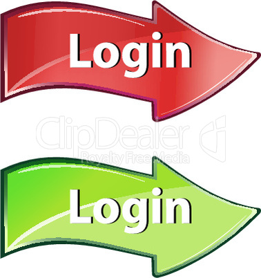 login arrow