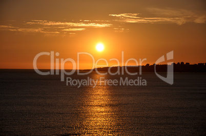 Sunset at the River TEO  Portugal