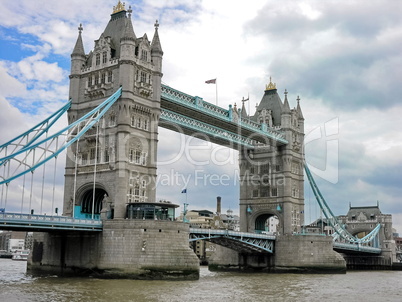 London Bridge Over The River Thames, England Uk