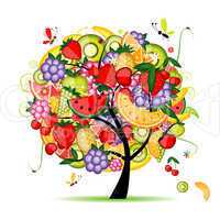 Energy fruit tree for your design