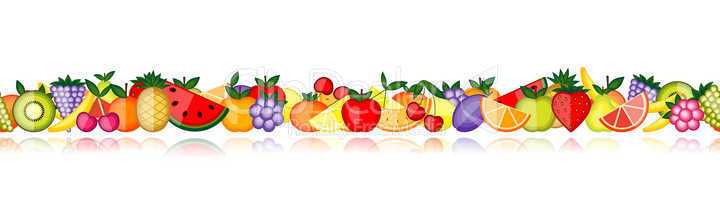 Energy fruits. Vector collection for your design