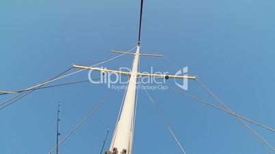 Mast sailing yacht