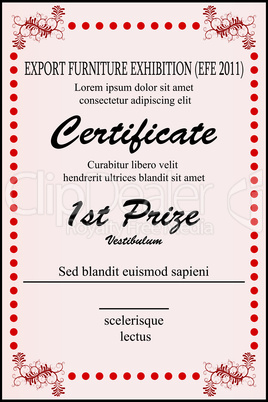 sample certificate