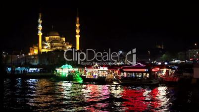 Fast food boats in Istanbul