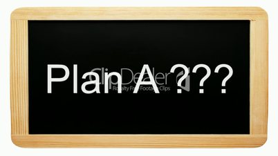 Plan A / Plan B - Video Concept