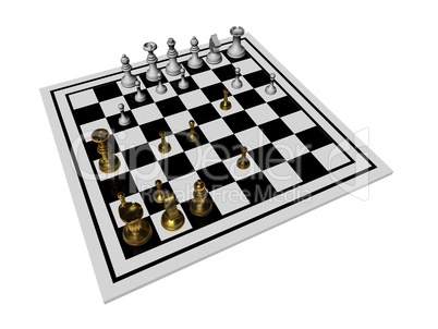 Chessboard isolated