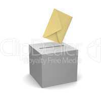 Vote or sending letter