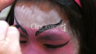 Japanese Face Painting-Eyebrows